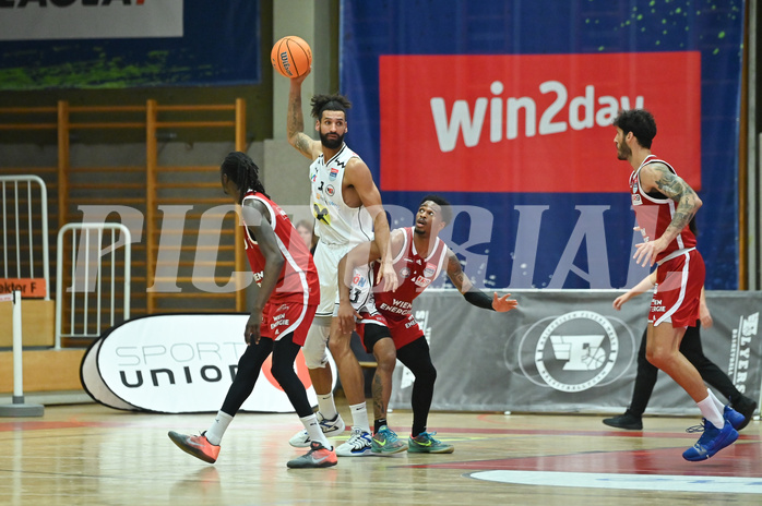 Basketball, Superliga 2024/25, Grunddurchgang 5.Runde, Flyers Wels vs. BC Vienna,
