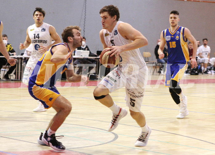 Basketball 2.Bundesliga 2020/21 Grunddurchgang 20.Runde  Jennersdorf Blackbirds vs BBU Salzburg