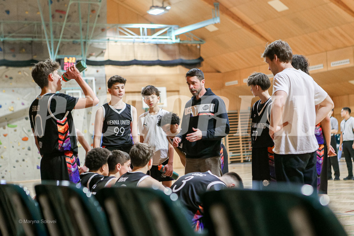 09.03.2025 Österreichischer Basketballverband 2024/25, SLMU14, STARS Basketball vs Vienna United