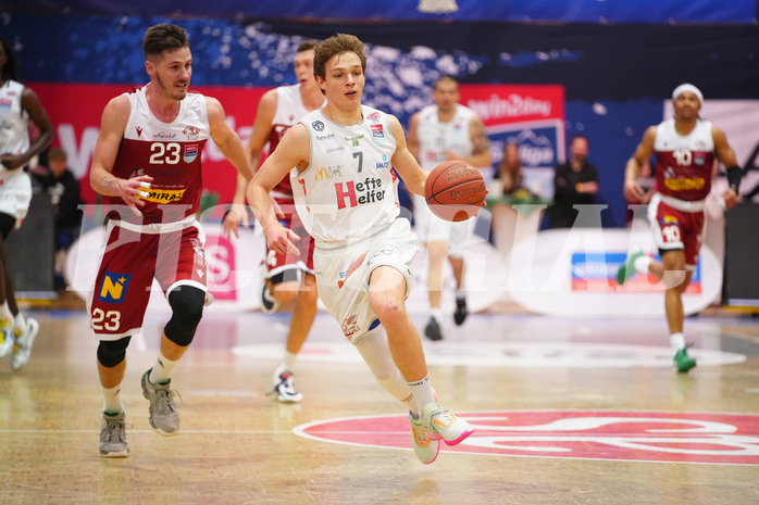 Win2day Basketball Superliga 2022/23, Grunddurchgang, 22. Runde, Kapfenberg vs. Traiskirchen


