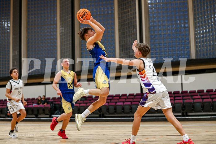18.01.2025 Österreichischer Basketballverband 2024/25, SLMU14, Vienna United vs. Ubsc Juniors The Castle Gate