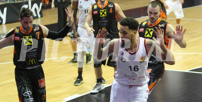Basketball ABL 2015/16 Grunddurchgang 23.Runde BC Vienna vs. Fürstenfeld Panthers