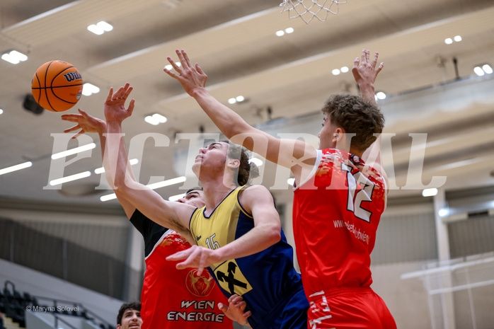 19.01.2025 Österreichischer Basketballverband 2024/25, SLMU19, BC Vienna vs UBSC Gratzer Stahl Graz