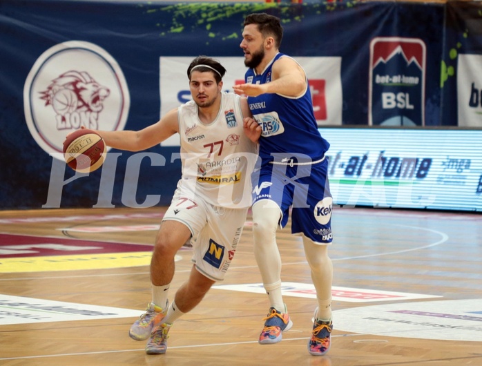Basketball Superliga 2020/21,  Grunddurchgang 9.Runde, Traiskirchen Lions vs. Oberwart Gunners