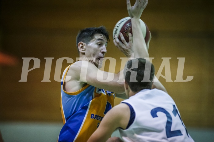 Basketball, 2.Bundesliga, Grunddurchgang 5.Runde, Mattersburg Rocks, Mistelbach Mustangs, Guillermi Sanchez Daza (10)