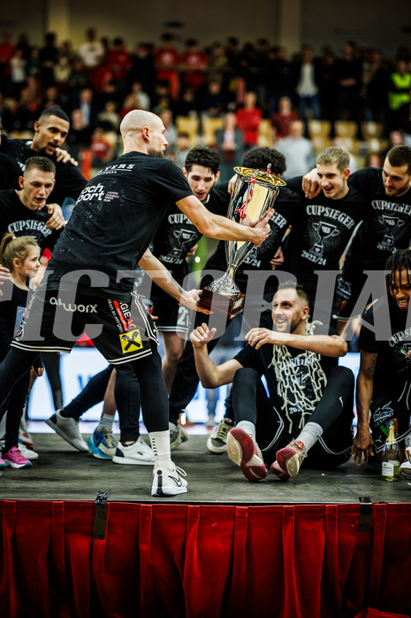 Basketball, Basketball Austria CUP 2023/24, Finale, Traiskirchen Lions, Flyers Wels, 