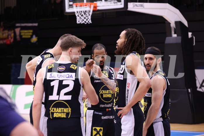 18.04.2025, Graz, Raiffeisen Sportpark Graz, Basketball Superliga 2024/25, Playoffs, Viertelfinale, Spiel 2, UBSC Graz - Gmunden Swans