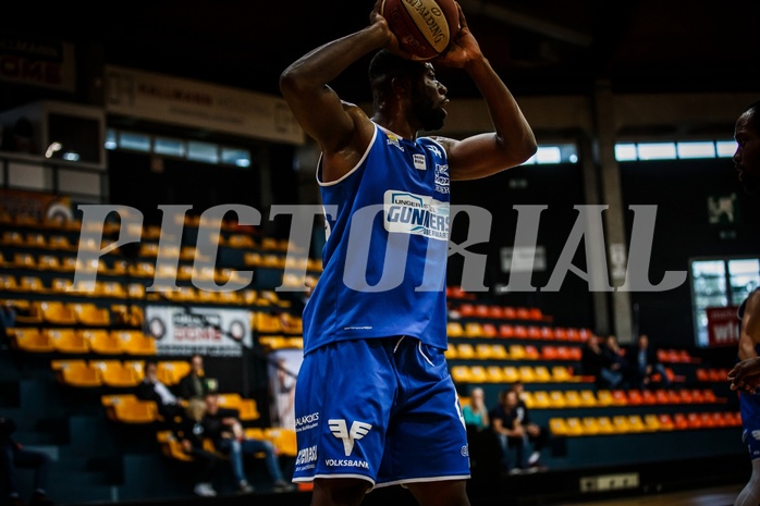 Basketball, ABL 2018/19, Playoff VF Spiel 3, BC Vienna, Oberwart Gunners, Christopher Tawiah (14)