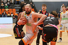Basketball Superliga 2021/22, Grunddurchgang 17.Runde Klosterneuburg Dukes vs. Flyers Wels