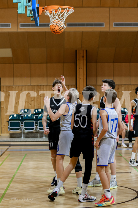 09.03.2025 Österreichischer Basketballverband 2024/25, SLMU14, STARS Basketball vs Vienna United