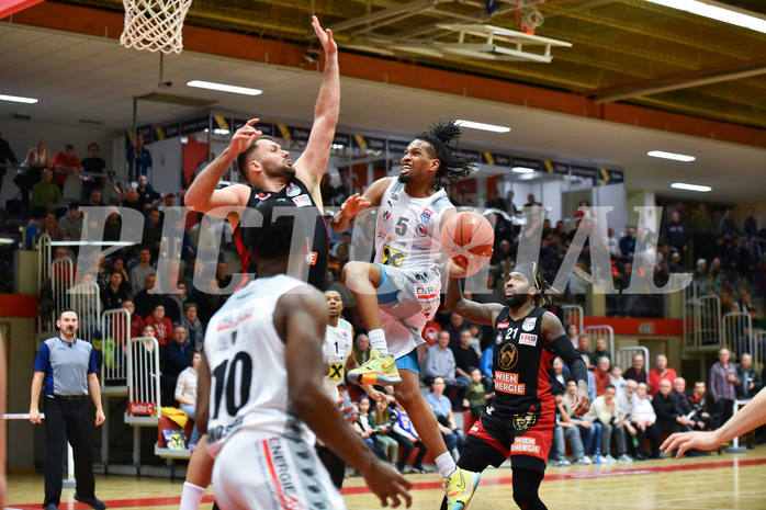Win2Day Basketball Superliga 2022/23, Grunddurchgang 22.Runde, Flyers Wels vs. BC GGMT Vienna,
