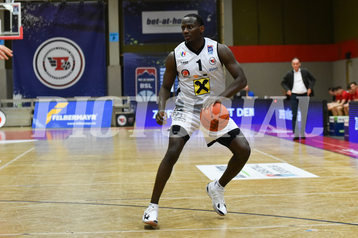 Basketball Superliga 2021/22, 5. Qualifikationsrunde. Flyers Wels vs. Traiskirchen