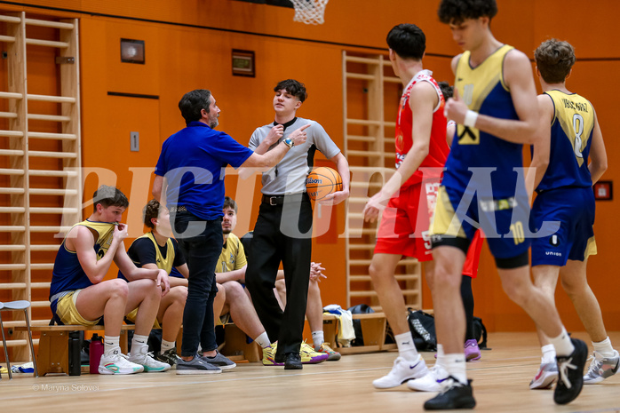 19.01.2025 Österreichischer Basketballverband 2024/25, SLMU19, BC Vienna vs UBSC Gratzer Stahl Graz