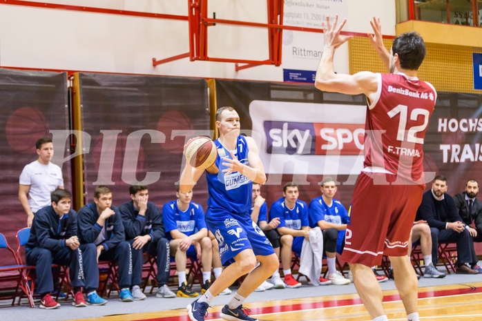 Basketball, ABL 2017/18, Grunddurchgang 14.Runde, Traiskirchen Lions, Oberwart Gunners, Sebastian Käferle (7)