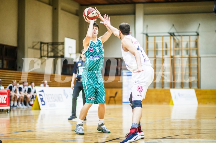 Basketball, 2.Bundesliga, Grunddurchgang 2.Runde, Mattersburg Rocks, KOS Celovec, Julijan Lipus (8)