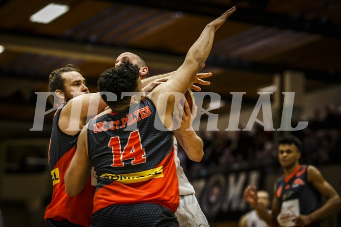 Basketball, 2.Bundesliga, Playoff SF Spiel 3, Mattersburg Rocks, Dragons St. Pölten, Corey HALETT (16)