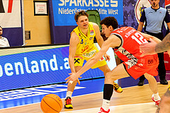 Basketball Superliga 2023/24, Playoff, Viertelfinale Spiel 2 SKN St. Pölten vs. Traiskirchen Lions


