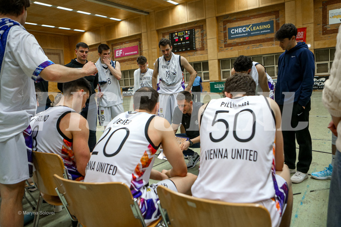 02.02.2025 Basketball Zweite Liga 2024/25, Grunddurchgang 17.Runde Vienna United vs. Güssing