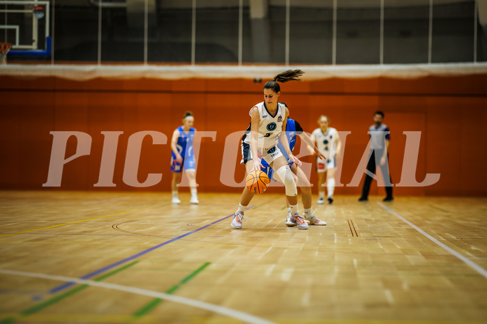 Basketball, Win2Day Basketball Damen Superliga 2023/24, Grunddurchgang 2.Runde, Vienna Timberwolves, DBB LZ OÖ, Aleksandra Novakovic (8)