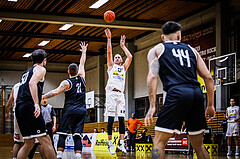 Basketball, Basketball Zweite Liga 2022/23, Grunddurchgang 1.Runde, Mattersburg Rocks, Basket Flames, Corey Hallett (13)