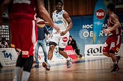 Basketball, ABL 2017/18, Grunddurchgang 27.Runde, Oberwart Gunners, BC Vienna, Marcel White (13)