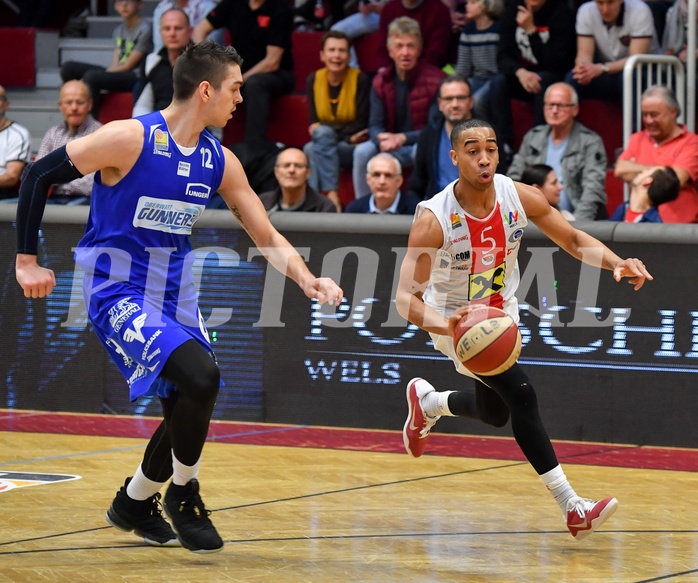 Basketball ABL 2017/18 Grunddurchgang 30. Runde Flyers Wels vs Oberwart Gunners