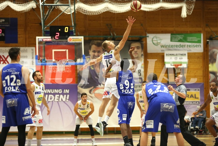 29.10.2017 Basketball ABL 2017/18 Grunddurchgang 6. Runde Gmunden Swans vs Oberwart Gunners
