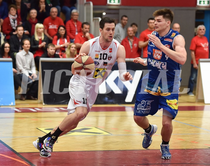Basketball ABL 2015/16 Playoff Viertelfinale Spiel 1 WBC Wels vs Kapfenberg Bulls