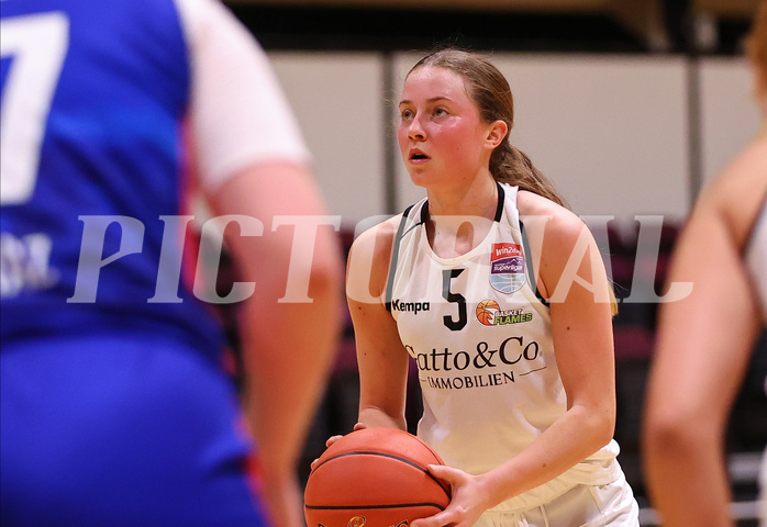 Basketball Damen Superliga 2022/23, Grunddurchgang 9.Runde Basket Flames vs. UBSC Graz