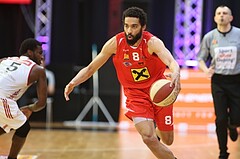 Basketball ABL 2016/17, Playoff VF Spiel 1 BC Vienna vs. WBC Wels



