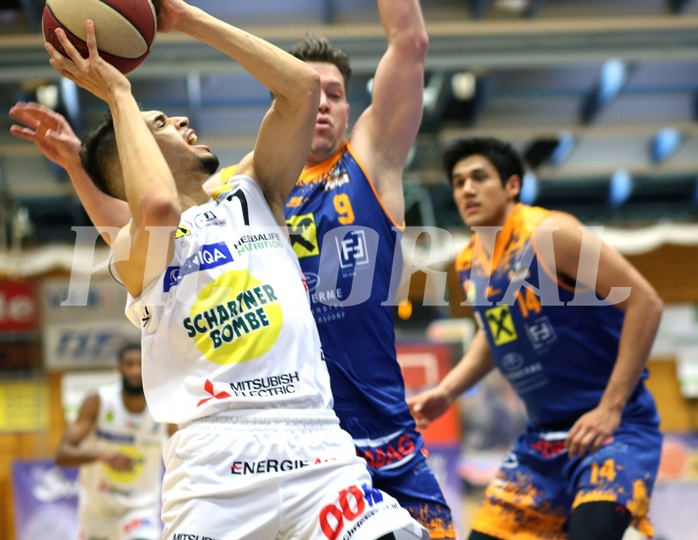 Basketball ABL 2017/18, Grunddurchgang 27.Runde Gmunden Swans vs. Fürstenfeld Panthers