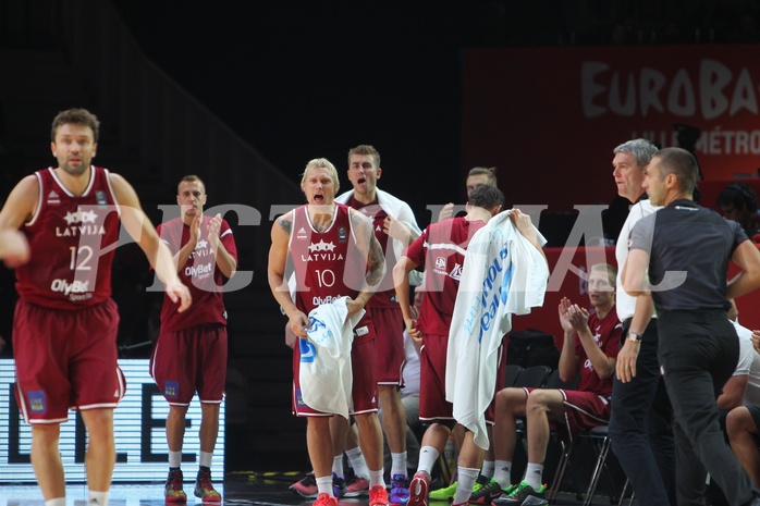 Basketball Eurobasket 2015  Team France vs. Team Latvia


