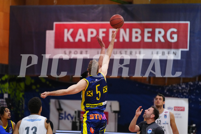 Basketball Superliga 2021/22, 5. Platzierungsrunde, Kapfenberg vs. UBSC Graz


