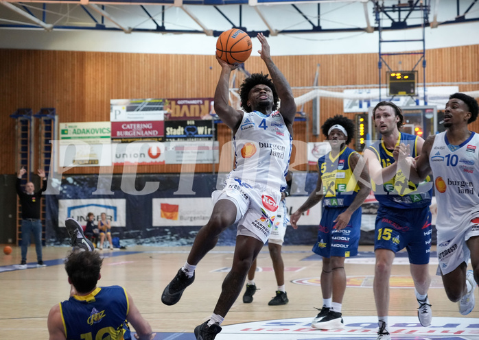 Basketball Superliga 2024/25, Grunddurchgang 8.Runde Oberwart Gunners vs. UBSC Graz



