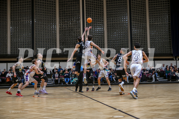 Basketball Zweite Liga 2024/25, Grunddurchgang 15.Runde Vienna United vs. Mattaersburg Rocks


