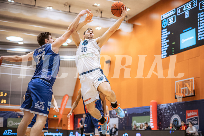 Basketball, Win2Day Superliga 2022/23, 7. Qualifikationsrunde, Vienna Timberwolves, BBC Nord Dragonz, Jakob Szkutta (10)