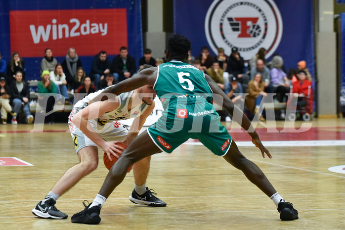Win2Day Basketball Superliga 2022/23, Grunddurchgang 19.Runde, Flyers Wels vs. Kapfenberg,

