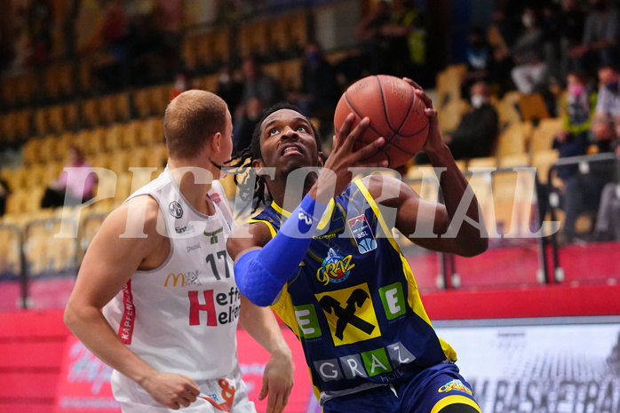 Basketball Superliga 2021/22, 5. Platzierungsrunde, Kapfenberg vs. UBSC Graz


