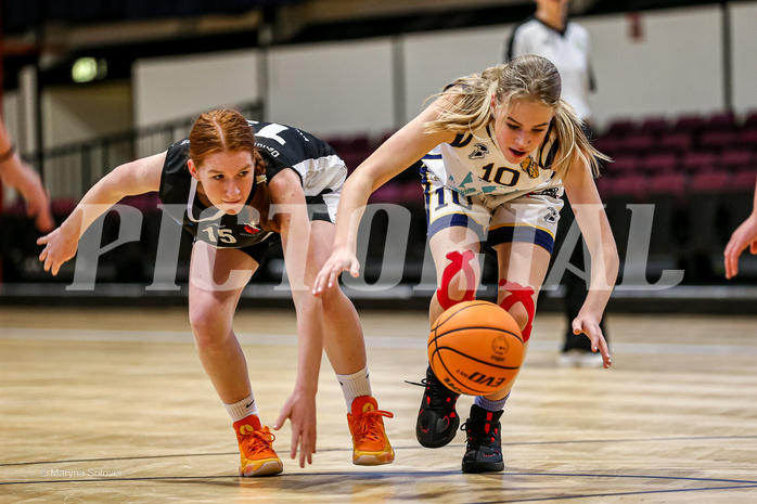 25.01.2025 Österreichischer Basketballverband 2024/25, SLWU16 WAT 3 Capricorns vs DBK Steyrer Witch Cadets