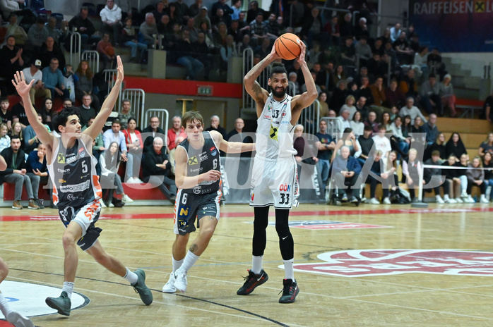 Basketball, Superliga 2024/25, Grunddurchgang 19.Runde, Flyers Wels vs. Klosterneuburg,
