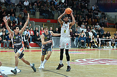 Basketball, Superliga 2024/25, Grunddurchgang 19.Runde, Flyers Wels vs. Klosterneuburg,
