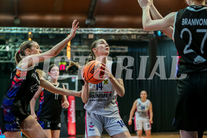03.05.2025 Österreichischer Basketballverband 2024/25, SLWU19 UBSC-DBBC Graz vs. Vienna United 