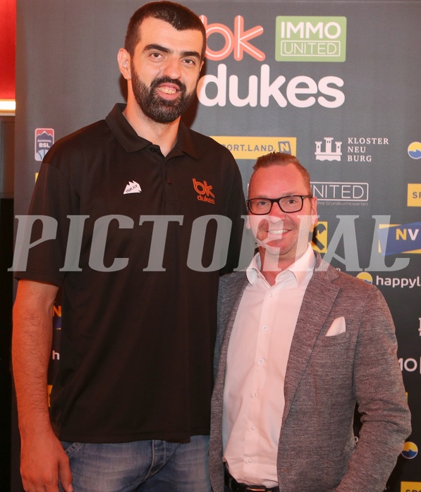 Basketball BSL 2019/20, Pressekonferenz BK IMMOunited Dukes vs. 


