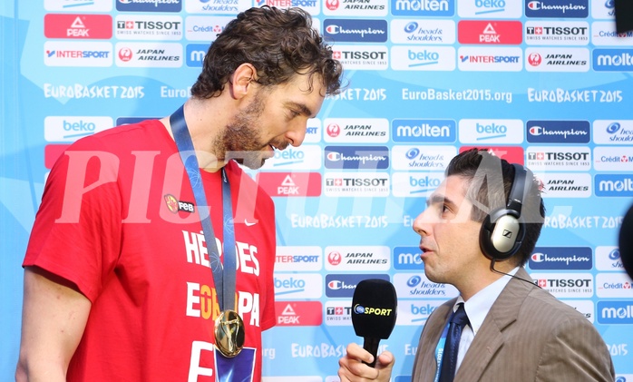 Eurobasket Gold Medal Game Team Spain vs. Team Lituania


