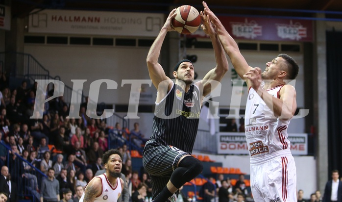 Basketball ABL 2015/16 Grunddurchgang 22.Runde BC Vienna vs. GÃ¼ssing Knights


