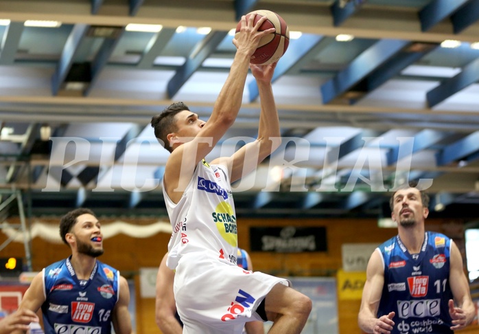 Basketball ABL 2017/18, Grunddurchgang 35.Runde Gmunden Swans vs. Kapfenberg Bulls