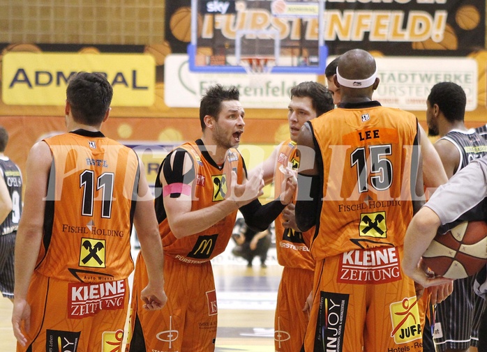 Basketball ABL 2015/16 Grunddurchgang 14.Runde  Fürstenfeld Panthers vs Güssing Knights
