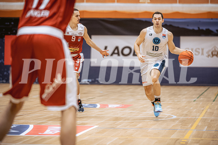 Basketball, Win2Day Superliga 2022/23, 5. Qualifikationsrunde, Vienna Timberwolves, Traiskirchen Lions, Jakob Szkutta (10)