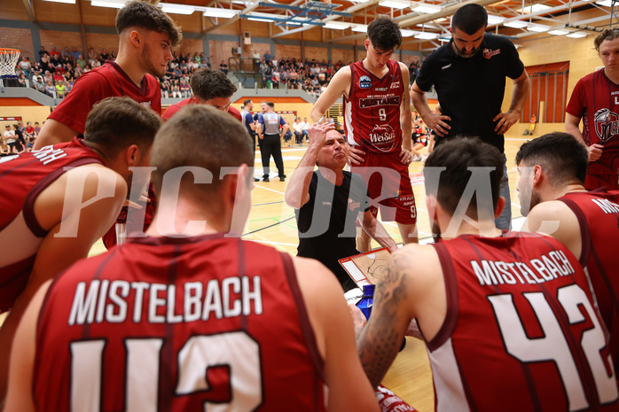 Basketball Zweite Liga 2024/25, Playoffs, Finale Spiel 3 Mistelbach Mustangs vs. Wörthersee Piraten