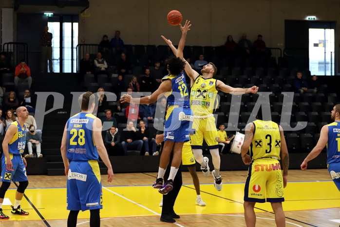 Basketball Superliga 2021/22, 1. Platzierungsrunde, UBSC Raiffeisen Graz vs. SKN St. Pölten Basketball 